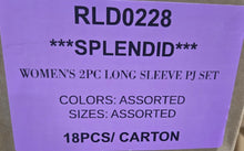 SPLENDID WOMEN'S 2PC LONG SLEEVE PJ SET STYLE RLD0228