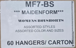 MAIDENFORM LADIES PANTIES BOYSHORTS Style MF7-BS