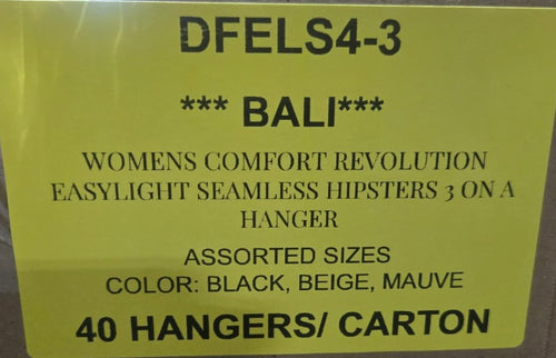 BALI WOMENS COMFORT REVOLUTION EASYLIGHT SEAMLESS HIPSTERS STYLE DFELS4-3
