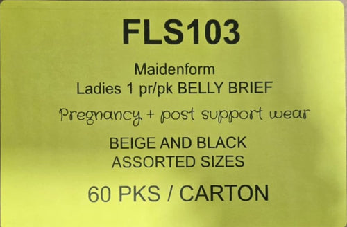 MAIDENFORM LADIES BELLY BRIEF STYLE FLS103