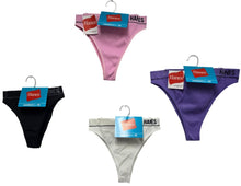 HANES WOMENS SEAMLESS RIBBED HI-RISE CHEEKY UNDERWEAR STYLE MHBP11