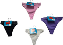 HANES WOMENS SEAMLESS RIBBED HI-RISE CHEEKY UNDERWEAR STYLE MHBP11