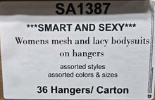 SMART & SEXY WOMENS MESH AND LACY BODYSUITS STYLE SA1387