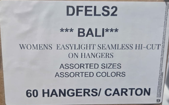 BALI WOMENS EASYLIGHT SEAMLESS HI-CUT STYLE DFELS2
