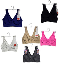 HANES WOMENS COZY SEAMLESS WIRELESS BRA STYLE MHG196