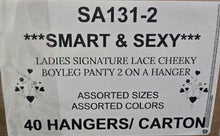 SMART & SEXY LADIES SIGNATURE LACE CHEEKY BOYLEG PANTY STYLE SA131-2