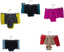 SMART & SEXY LADIES SIGNATURE LACE CHEEKY BOYLEG PANTY STYLE SA131-2