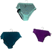 SMART & SEXY LADIES LACE TRIM CHEEKY PANTIES STYLE SA1377-2