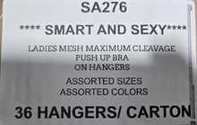 SMART AND SEXY LADIES MESH MAXIMUM CLEAVAGE PUSH UP BRA STYLE SA276
