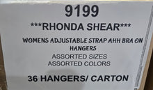 RHONDA SHEAR WOMENS ADJUSTABLE STRAP AHH BRA STYLE 9199
