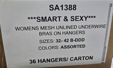 SMART & SEXY WOMENS MESH UNLINED UNDERWIRE BRAS STYLE SA1388