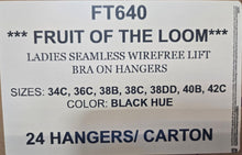 FRUIT OF THE LOOM LADIES SEAMLESS WIREFREE LIFT BRA STYLE FT640