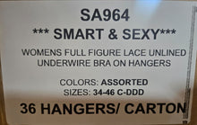 SMART & SEXY WOMENS FULL FIGURE LACE UNLINED UNDERWIRE BRA STYLE SA964