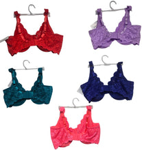 SMART & SEXY WOMENS FULL FIGURE LACE UNLINED UNDERWIRE BRA STYLE SA964