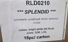 SPLENDID WOMENS WASHED SATIN KIMONO ROBE STYLE RLD0210