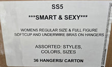 SMART & SEXY WOMENS REGULAR SIZE & FULL FIGURE SOFT CUP AND UNDERWIRE BRAS STYLE SS5