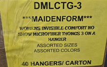 MAIDENFORM WOMENS INVISIBLE COMFORT NO SHOW MICROFIBER THONGS STYLE DMLCTG-3