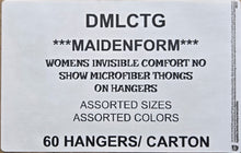 MAIDENFORM WOMENS INVISIBLE COMFORT NO SHOW MICROFIBER THONGS STYLE DMLCTG