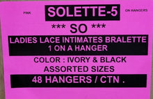 SO LADIES INTIMATES BRALETTE 1 ON A HANGER STYLE SOLETTE-5