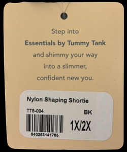 YUMMIE TUMMY LADIES ESSENTIALS NYLON SHAPING SHORTIE STYLE Y-T-617