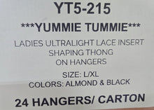 YUMMIE TUMMIE LADIES ULTRALIGHT LACE INSERT SHAPING THONG STYLE YT5-215
