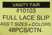 VANITY FAIR #10103 FULL LACE SLIP Style 10103