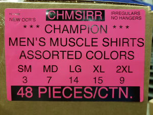 Champion Men's Muscle Shirts Style CHMSIRR