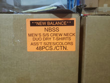 NEW BALANCE MEN'S S/S CREW NECK DUO DRY T-SHIRTS Style NBSS