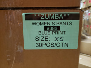 ZUMBA WOMEN'S PANTS Style 382