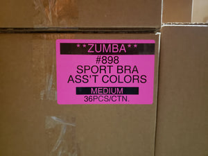 ZUMBA #898 SPORT BRA Style 898