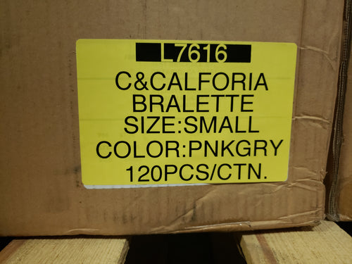 C AND CALIFORNIA BRALETTE Style L7616