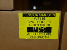 JESSICA SIMPSON #J7116 3PK TODDLER GIRLS BIKINI
