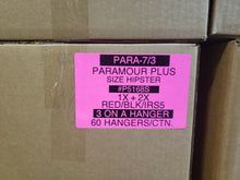 PARAMOUR PLUS SIZE HIPSTER #P5168S 3 ON A HANGER STYLE PARA-7/3