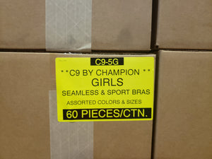 C9 BY CHAMPION GIRLS SEAMLESS & SPORT BRAS Style C9-5G