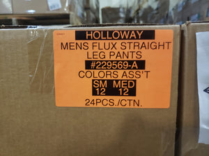 HOLLOWAY MENS FLUX STRAIGHT LEG PANTS #229569-A