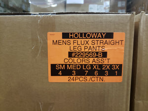 HOLLOWAY MENS FLUX STRAIGHT LEG PANTS #229569-B