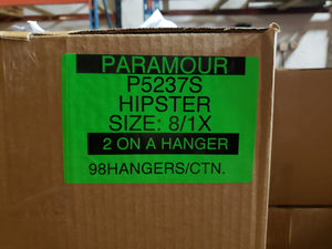 PARAMOUR HIPSTER 2 ON A HANGER Style P5237S