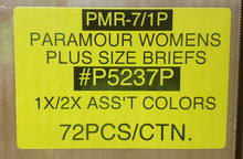 PARAMOUR WOMENS PLUS SIZE BRIEFS #P5237P - PMR-7/1P