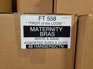 FRUIT OF THE LOOM MATERNITY BRAS STYLE FT558