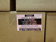 SMART & SEXY KI & MESH FRONT CLOSE PUSH UP BRA STYLE SA854