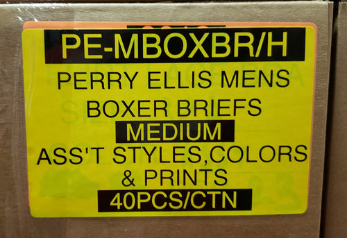 PERRY ELLIS MENS BOXER BRIEF STYLE PE-MBOXBR/H