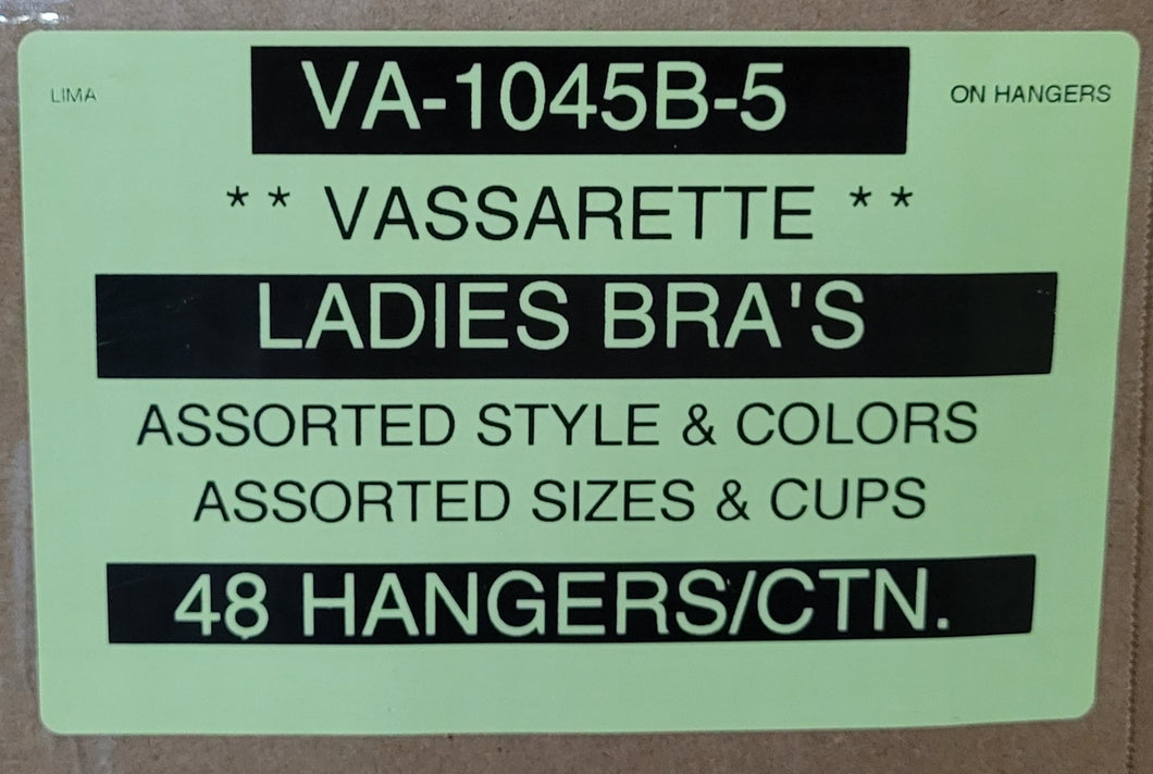 VASSARETTE LADIES BRAS STYLE VA-1045B-5