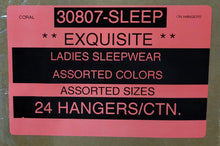 EXQUISITE LADIES SLEEPWEAR STYLE 30807-SLEEP
