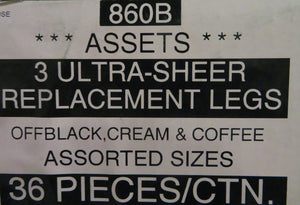 Assets Ultra Sheer Replacement Legs Style 860B