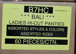 BALI LADIES HI-CUT PANTIES STYLE B7HC