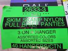 Bali Skim Skamp Nylon Full Brief Panties Style 2633-3