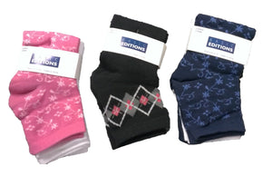 Renfro Ladies Lowcut Socks Style BE5207-3