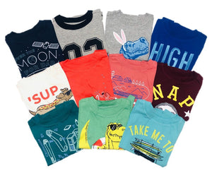 KNIT T SHIRT BOYS CREW NECK SHORT SLEEVE 100% COTTON Style BI ON1912 S