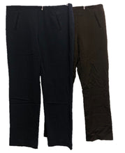 LADIES WOVEN PANTS PULL ON 63% POLYESTER 33% RAYON 4% SPANDEX Style LM-B1804A
