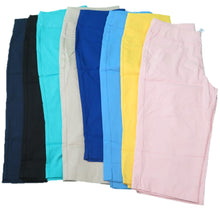 LADIES WOVEN PANTS CAPRI PULL ON 75% RAYON 22% NYLON 3% SPANDEX Style LM-RD1816W